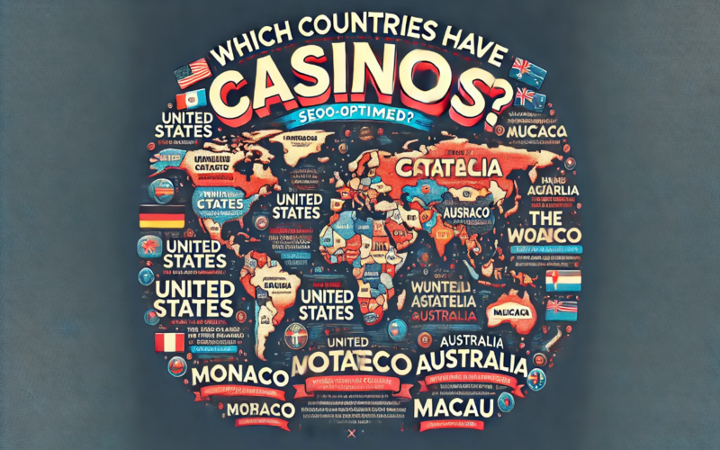 世界上哪些国家有赌场？五大传奇赌场胜地盘