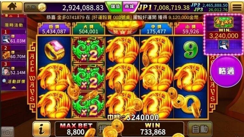 金玉满堂电子老虎机游戏介绍