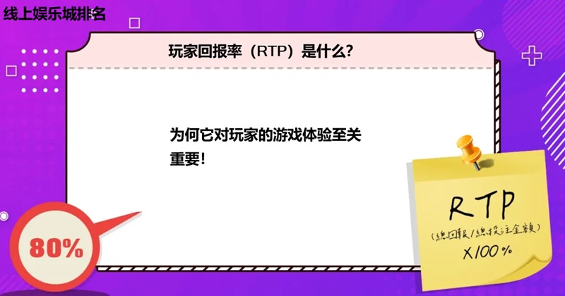玩家回报率RTP是什么？