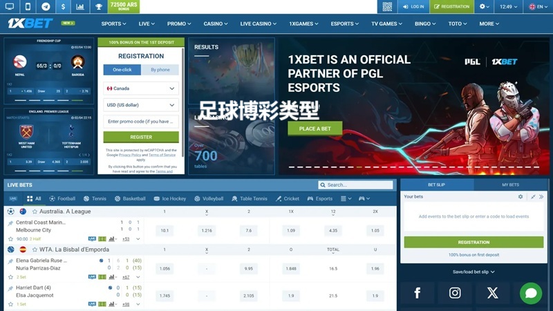 足球博彩类型