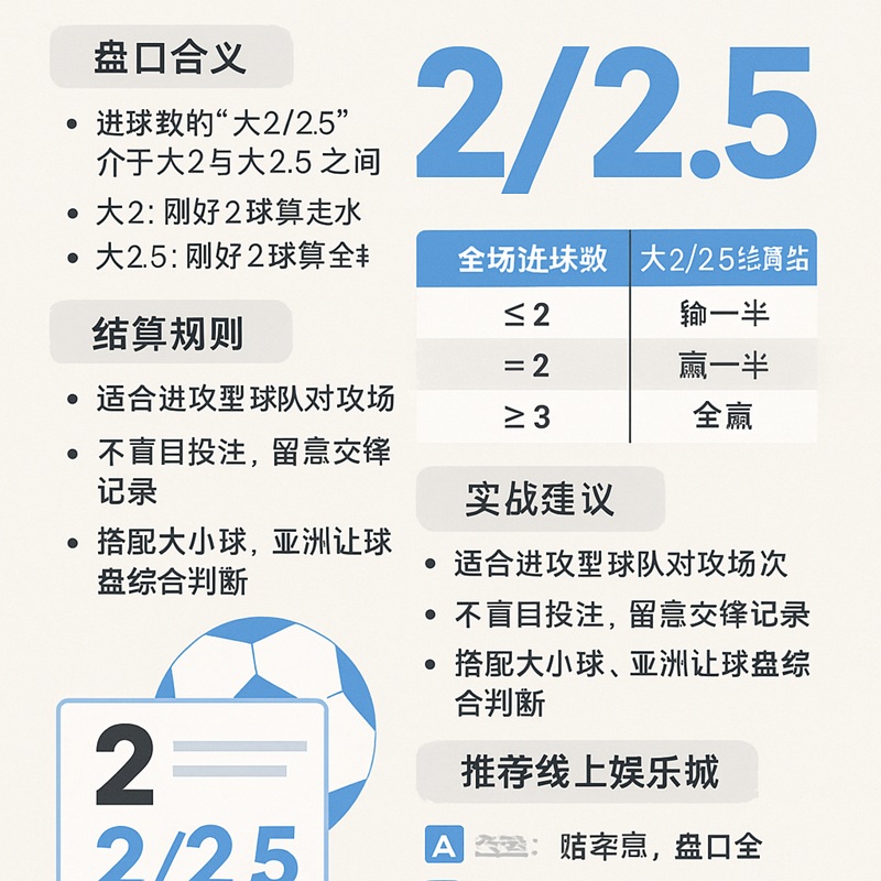 足球大2/2.5什么意思？